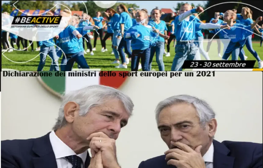 Dichiarazione dei ministri dello sport europei per un 2021