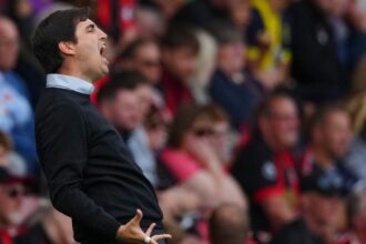 L'allenatore del Bournemouth Iraola critica il VAR dopo aver annullato un "gol chiaro" nei minuti di recupero