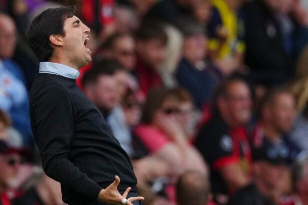 L'allenatore del Bournemouth Iraola critica il VAR dopo aver annullato un "gol chiaro" nei minuti di recupero