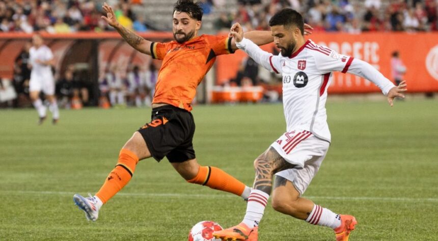 Report: Drone avvistato mentre il Forge FC si preparava per la partita contro il Toronto FC