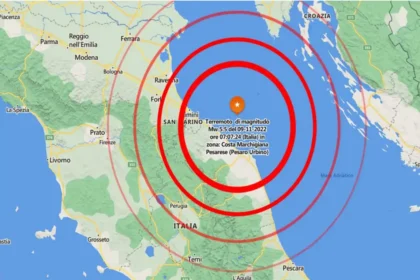 Scossa Terremoto 10 Minuti fa