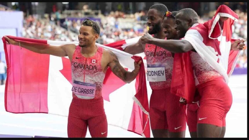 De Grasse si gode il momento, godendosi l'accoglienza dopo l'oro olimpico a Parigi