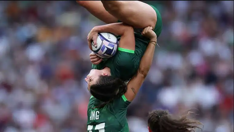 Rugby player saves teammate impressive show of strength