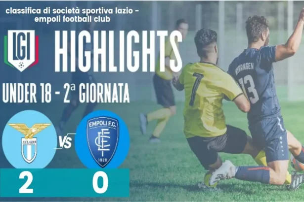 classifica di società sportiva lazio - empoli football club