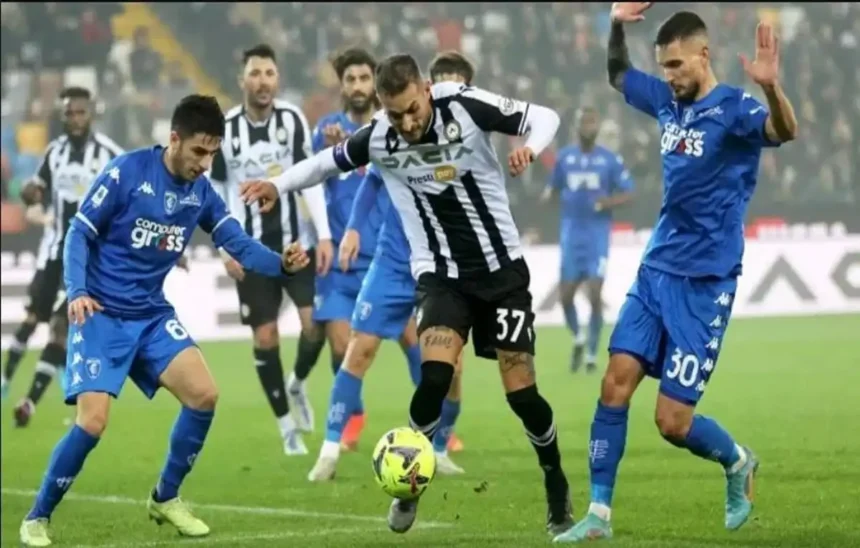 classifica di udinese calcio - empoli football club